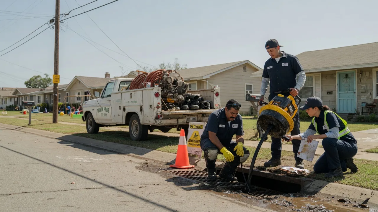Drain Cleaning in Douglass, TX near me